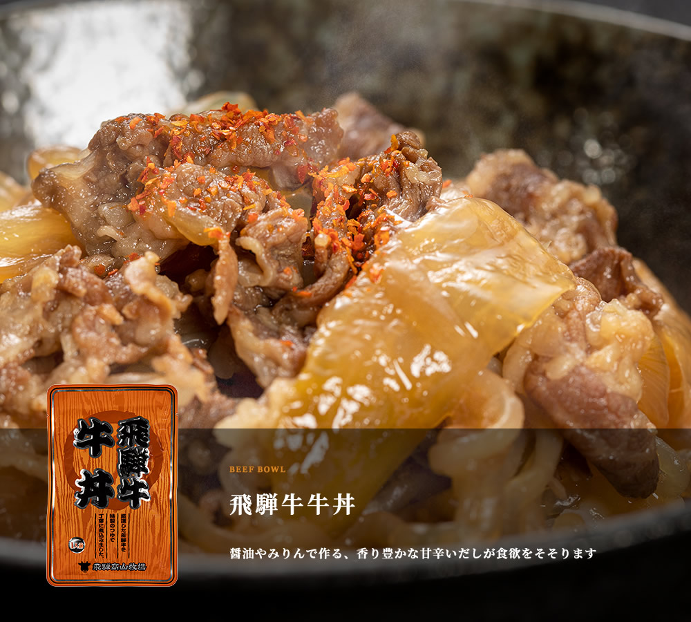 飛騨牛牛丼