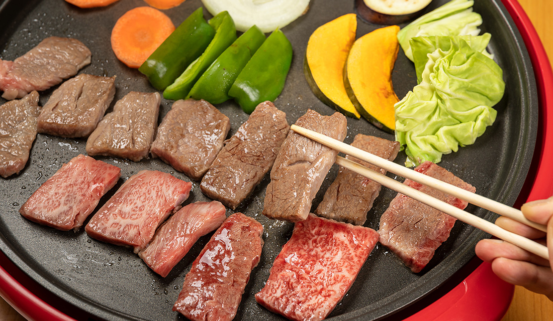 ホットプレート　焼き肉